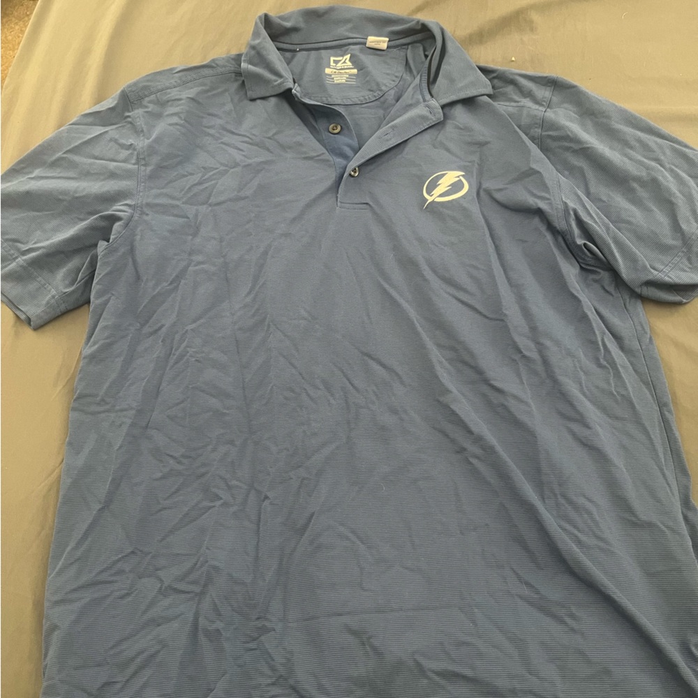 Cutter & Buck Tampa Bay Lightning Classic Blue Polo Shirt